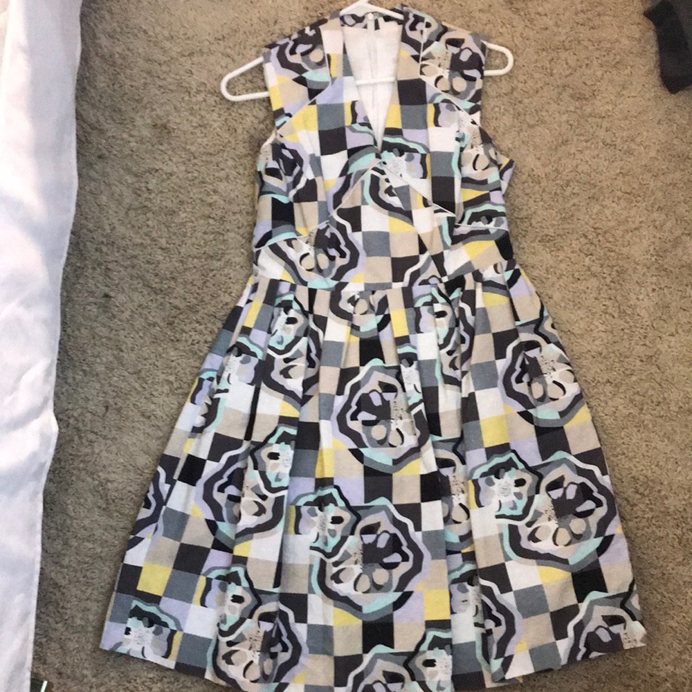 Raoul geometric dress